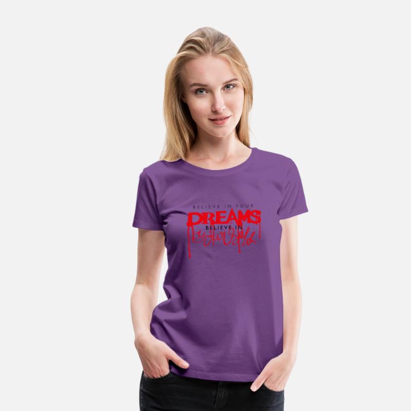 "Believe in Your Dreams – Drip & Script Fusion Des