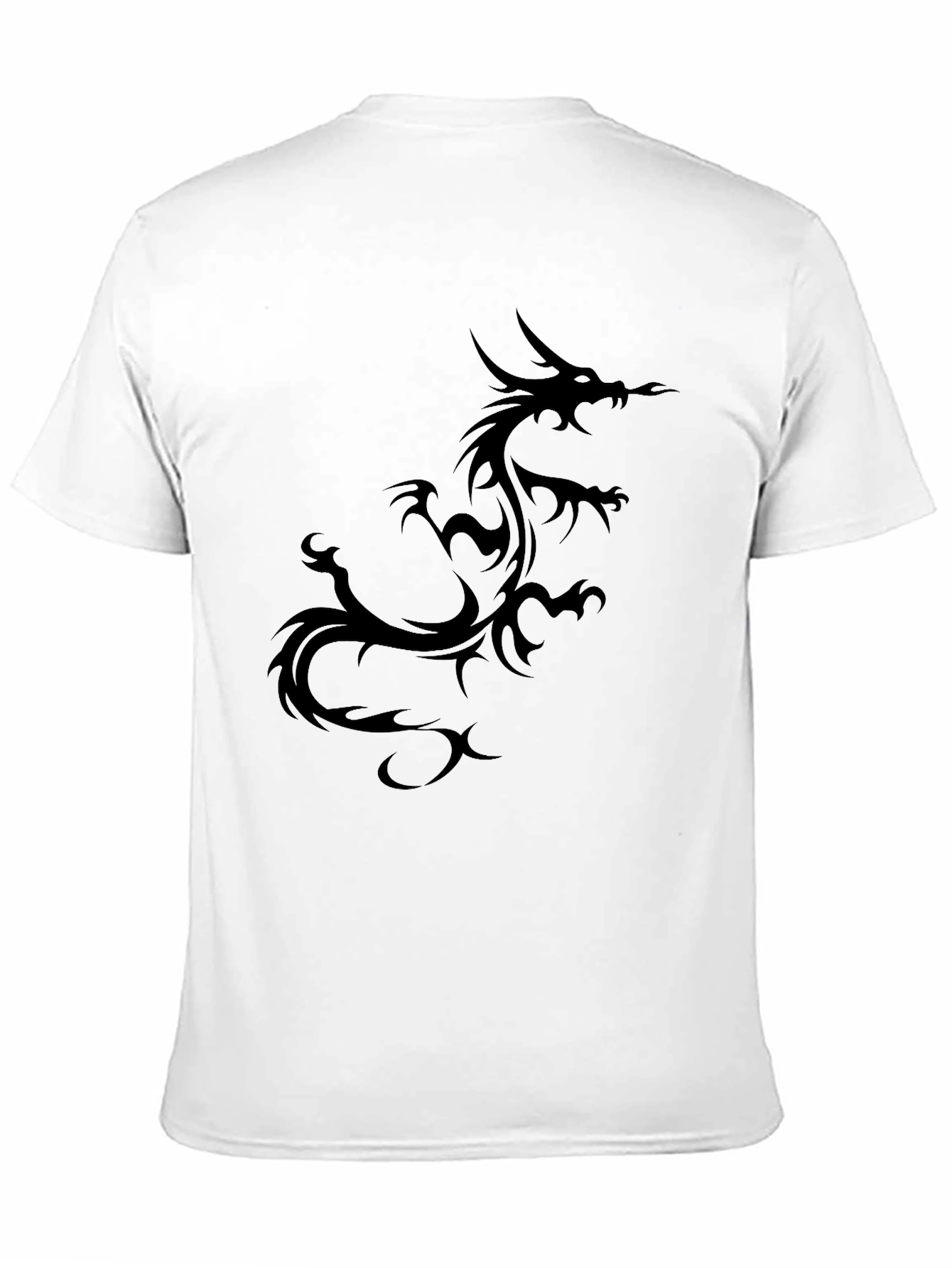 Black Dragon Graphic T-Shirt - Casual Style