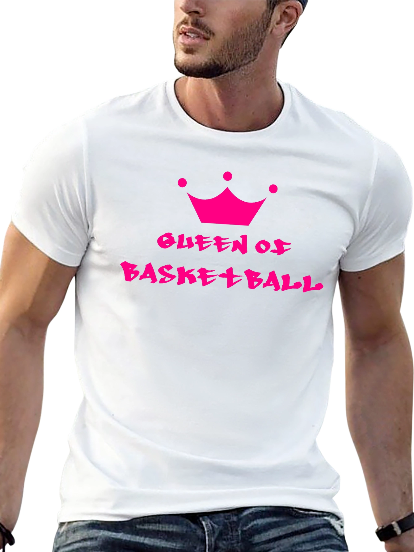 Queen of Basketball Graphic T-Shirt