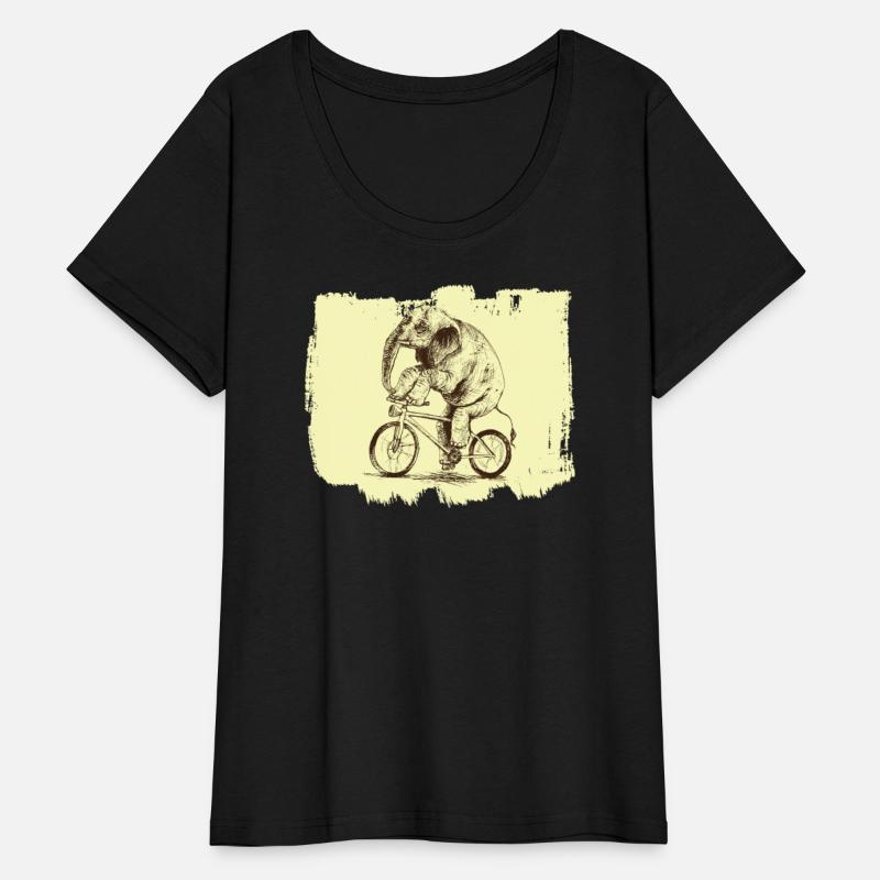 Bicycle Elephant Whisperer Animal Zookeeper Bike