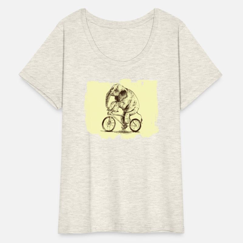 Bicycle Elephant Whisperer Animal Zookeeper Bike