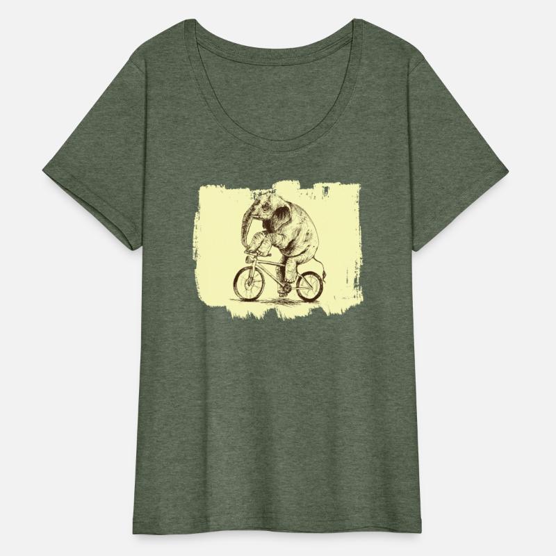 Bicycle Elephant Whisperer Animal Zookeeper Bike