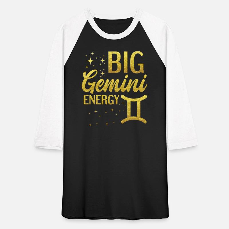 Big Gemini Energy Zodiac Symbol Stars