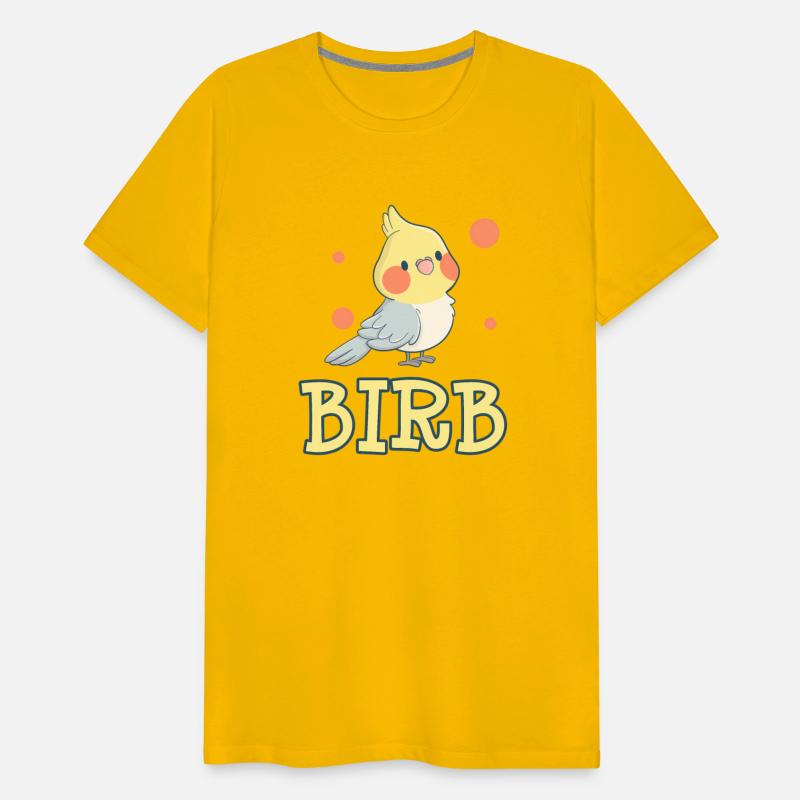 Birb Yellow Cockatiel Bird Owner Mom Dad Meme