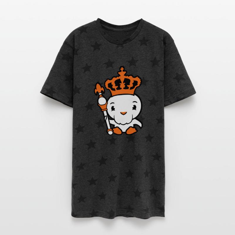 Bird King Crown Ruler Beard Old Kingdom Duck Cute