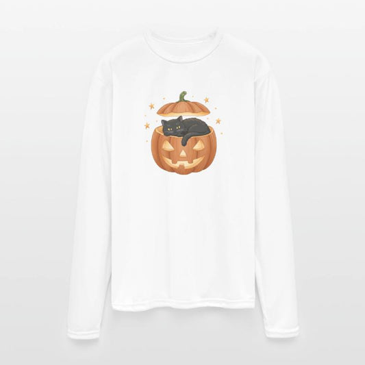 Black Cat in Jack-O-Lantern Pumpkin