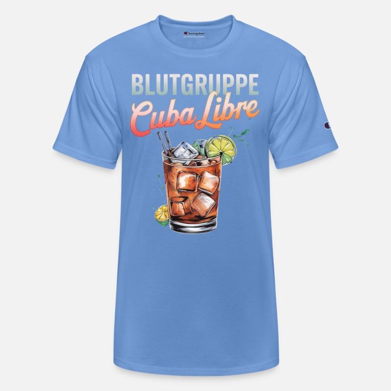 Blutgruppe Cuba Libre Cocktail Bartender