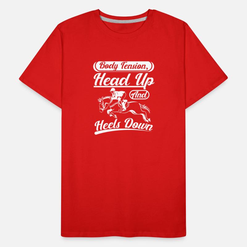 Body tension head up and heels down