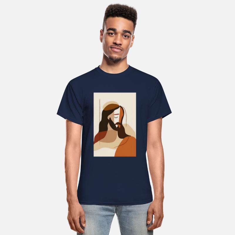 Boho Jesus Wall Art, Rustic Religious Decor,