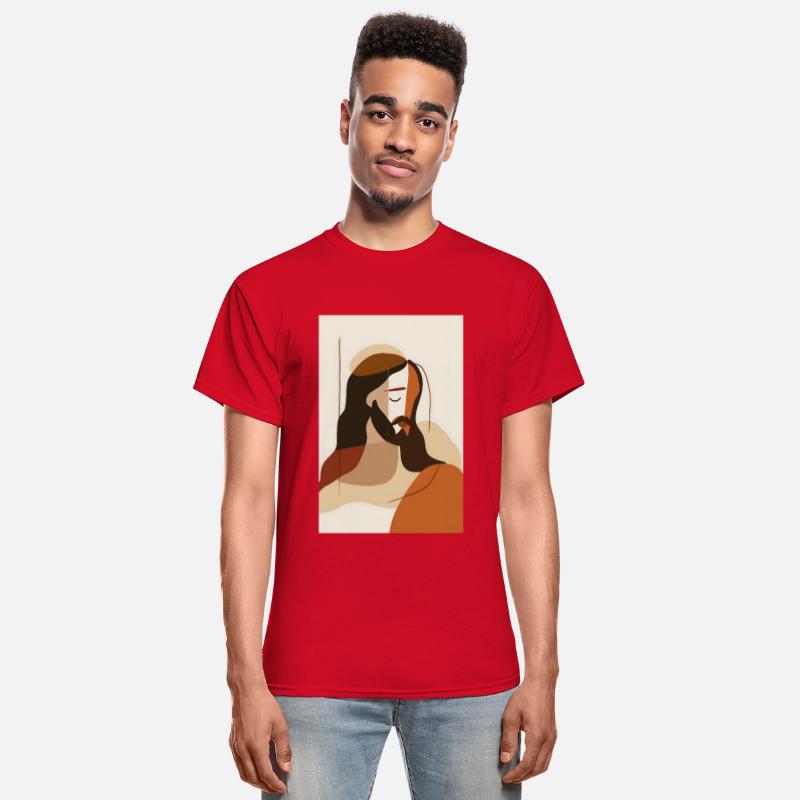 Boho Jesus Wall Art, Rustic Religious Decor,