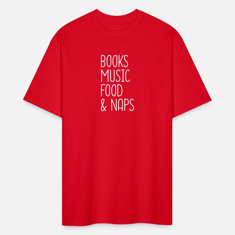 Books Music Food And Naps