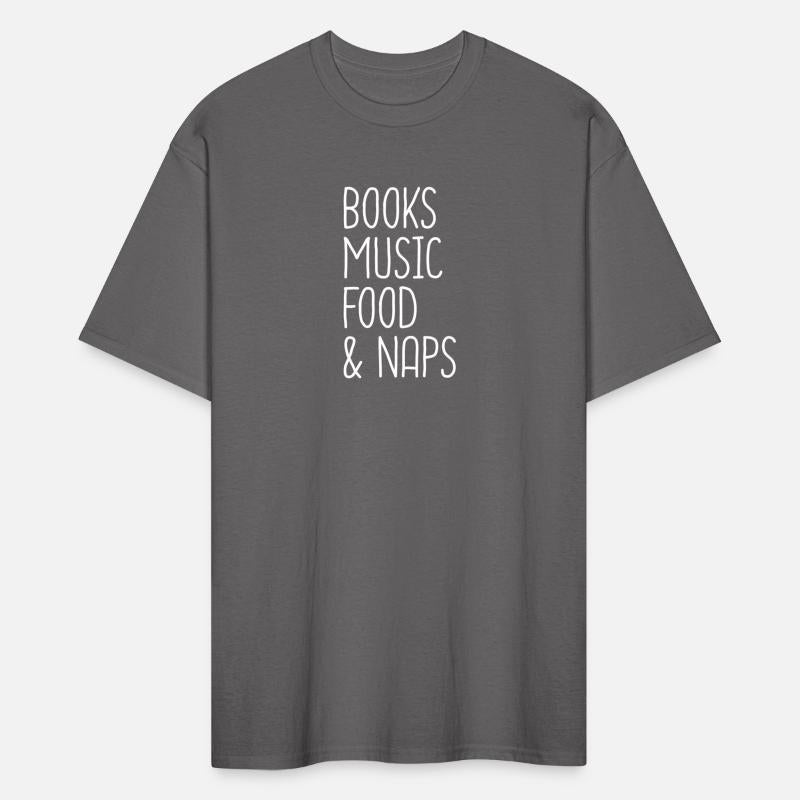 Books Music Food And Naps