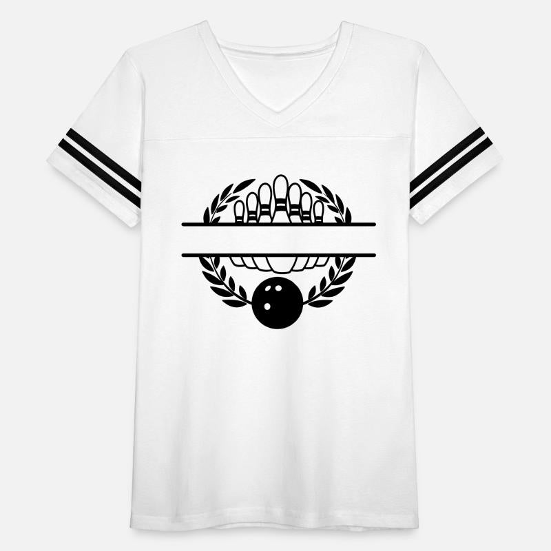 Bowling laurel wreath banner