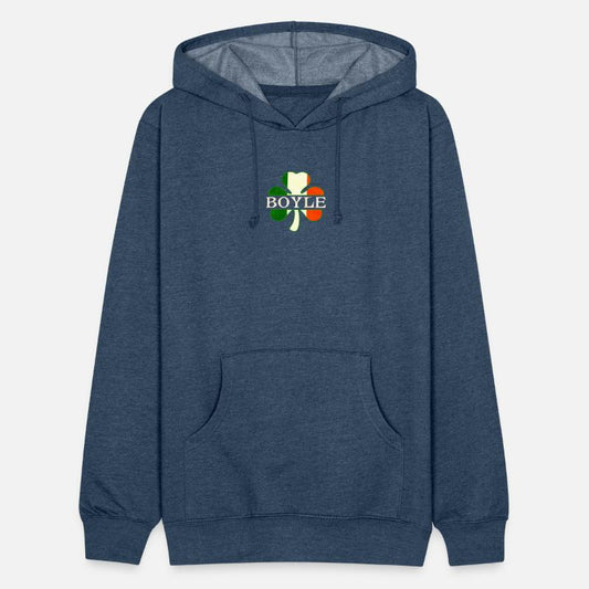 Boyle Irish Surname Ireland Flag Shamrock