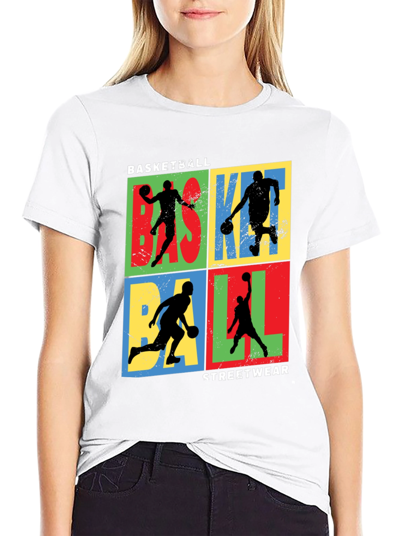 Basketball Streetwear Graphic Tee