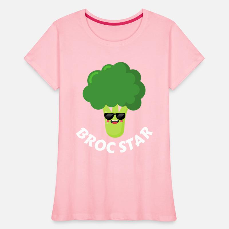 Broc Star - Cute Broccoli Pun