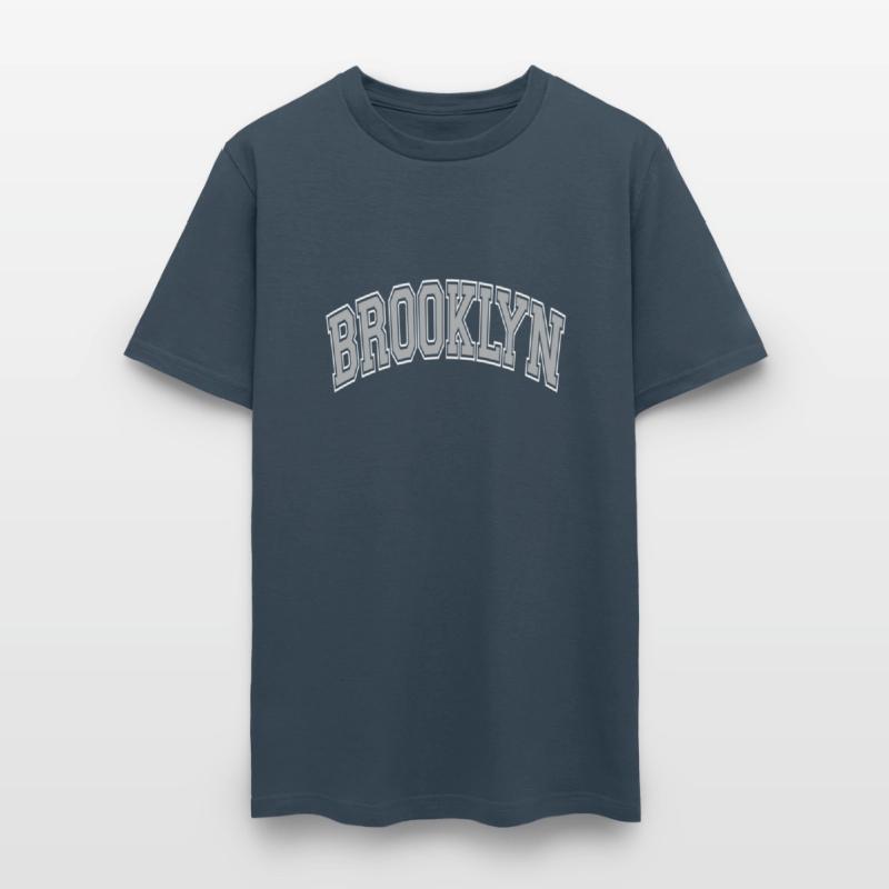 Brooklyn Varsity Style Gray Text