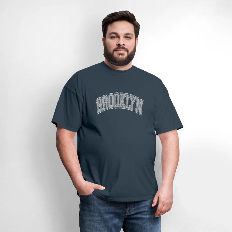 Brooklyn Varsity Style Gray Text