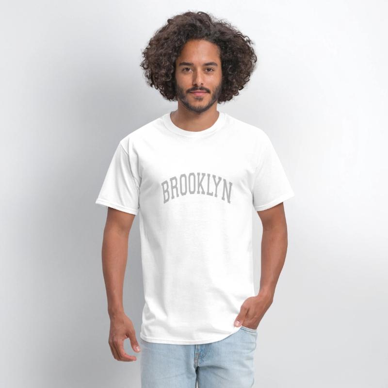 Brooklyn Varsity Style Gray Text