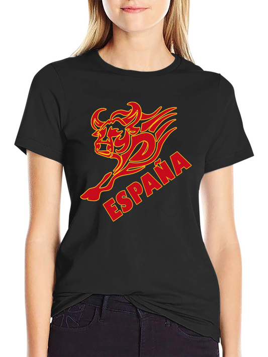 España Bull Graphic Tee - Bold Spanish Style
