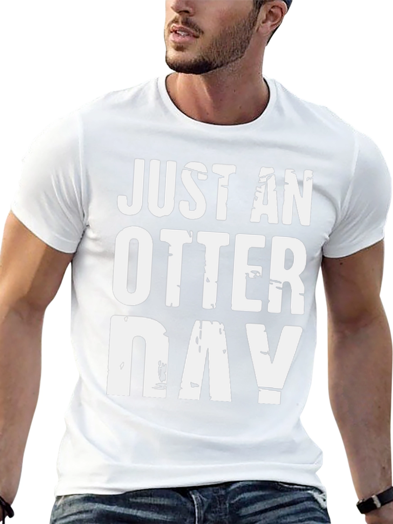 Just An Otter Day T-Shirt Funny Otter Tee