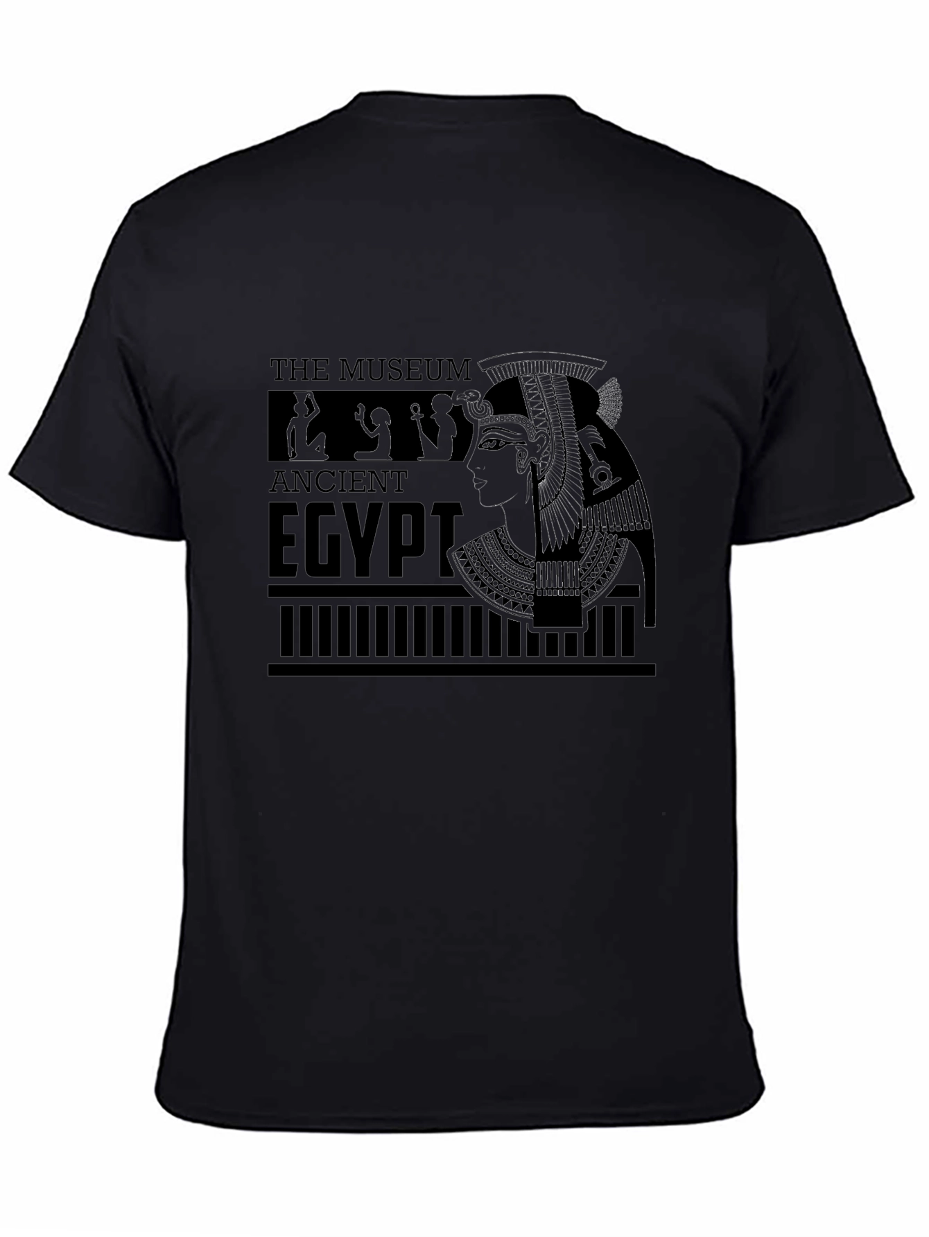 Ancient Egypt Museum Black T-Shirt