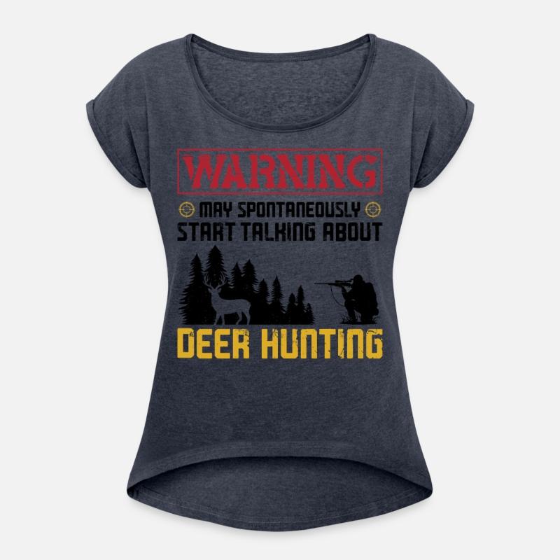 Buck Deer Hunting Hunter Warning
