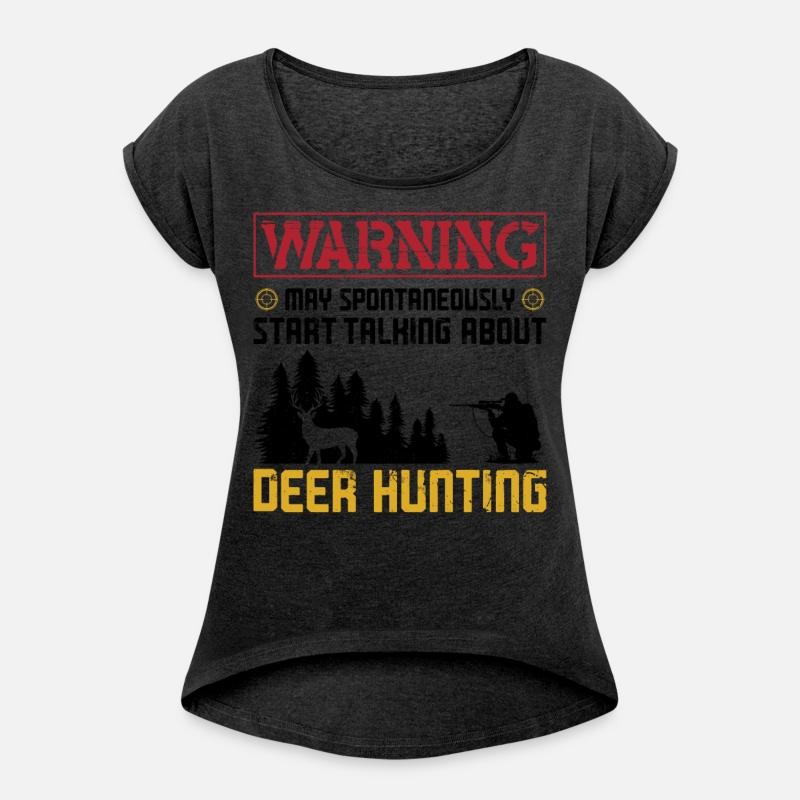 Buck Deer Hunting Hunter Warning