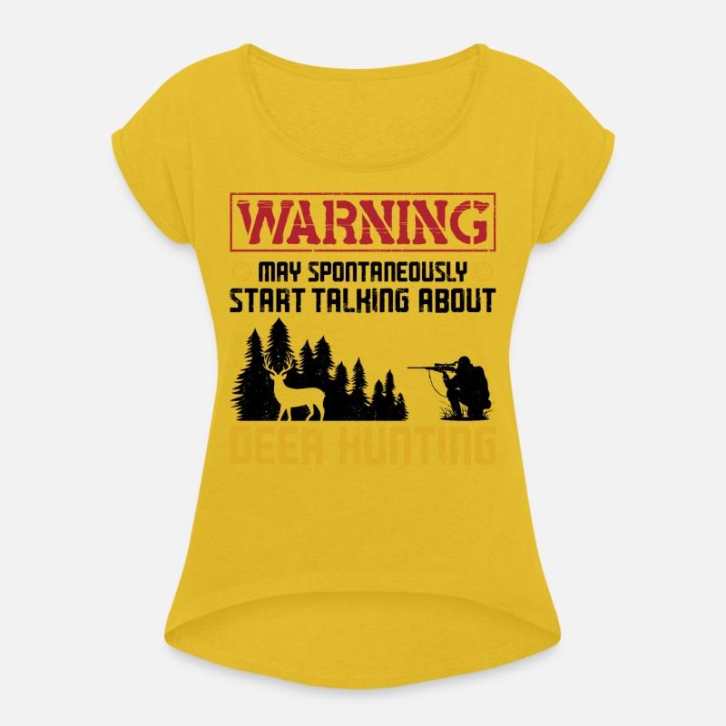 Buck Deer Hunting Hunter Warning