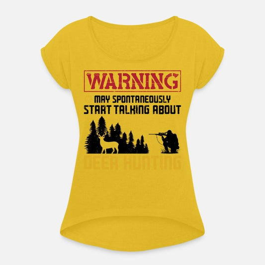 Buck Deer Hunting Hunter Warning