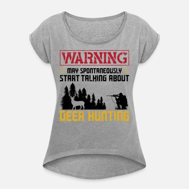 Buck Deer Hunting Hunter Warning