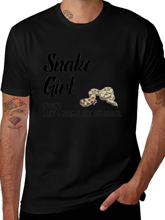Snake Girl T-Shirt - Cool & Unique Design