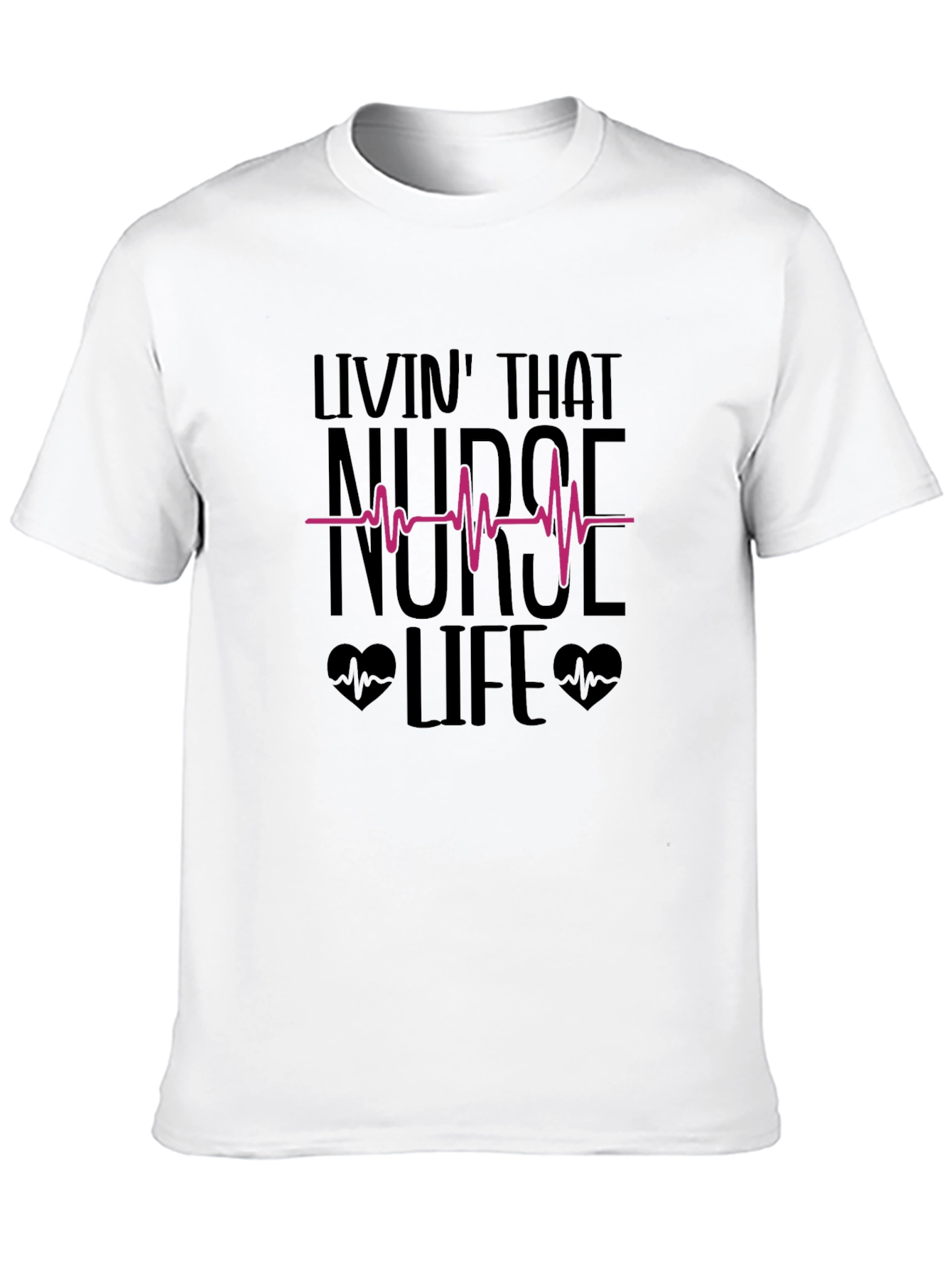 Nurse Life T-Shirt - Black