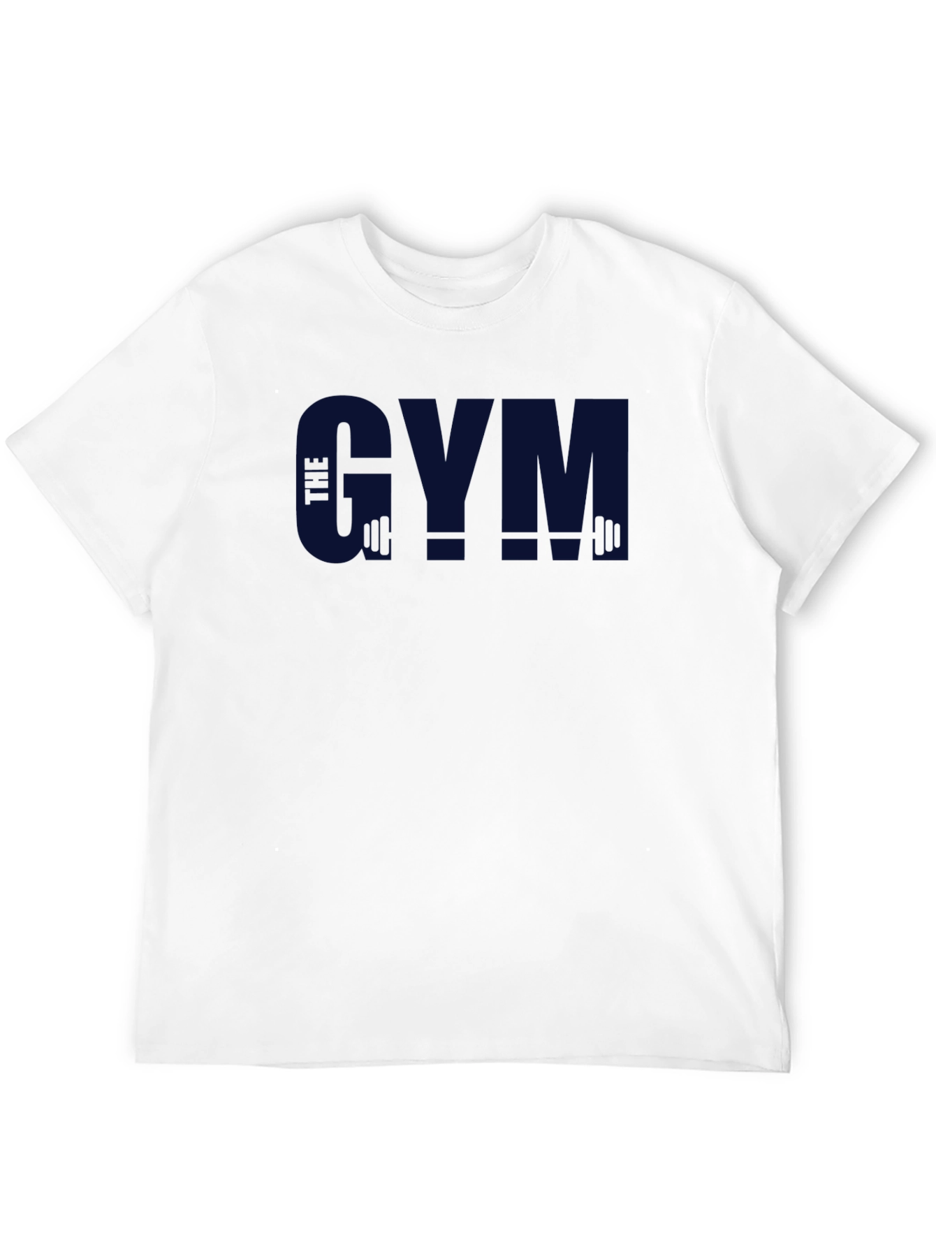 GYM T-Shirt: Mens Black Training Tee