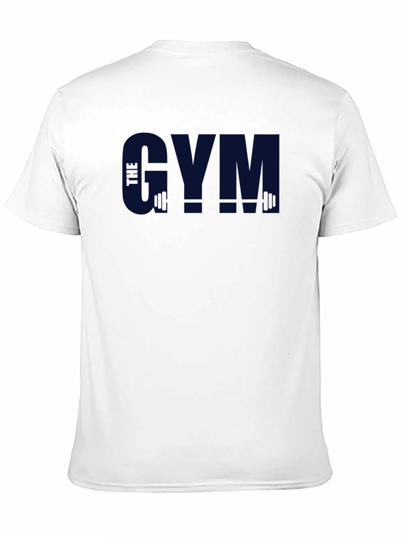 GYM T-Shirt: Mens Black Training Tee