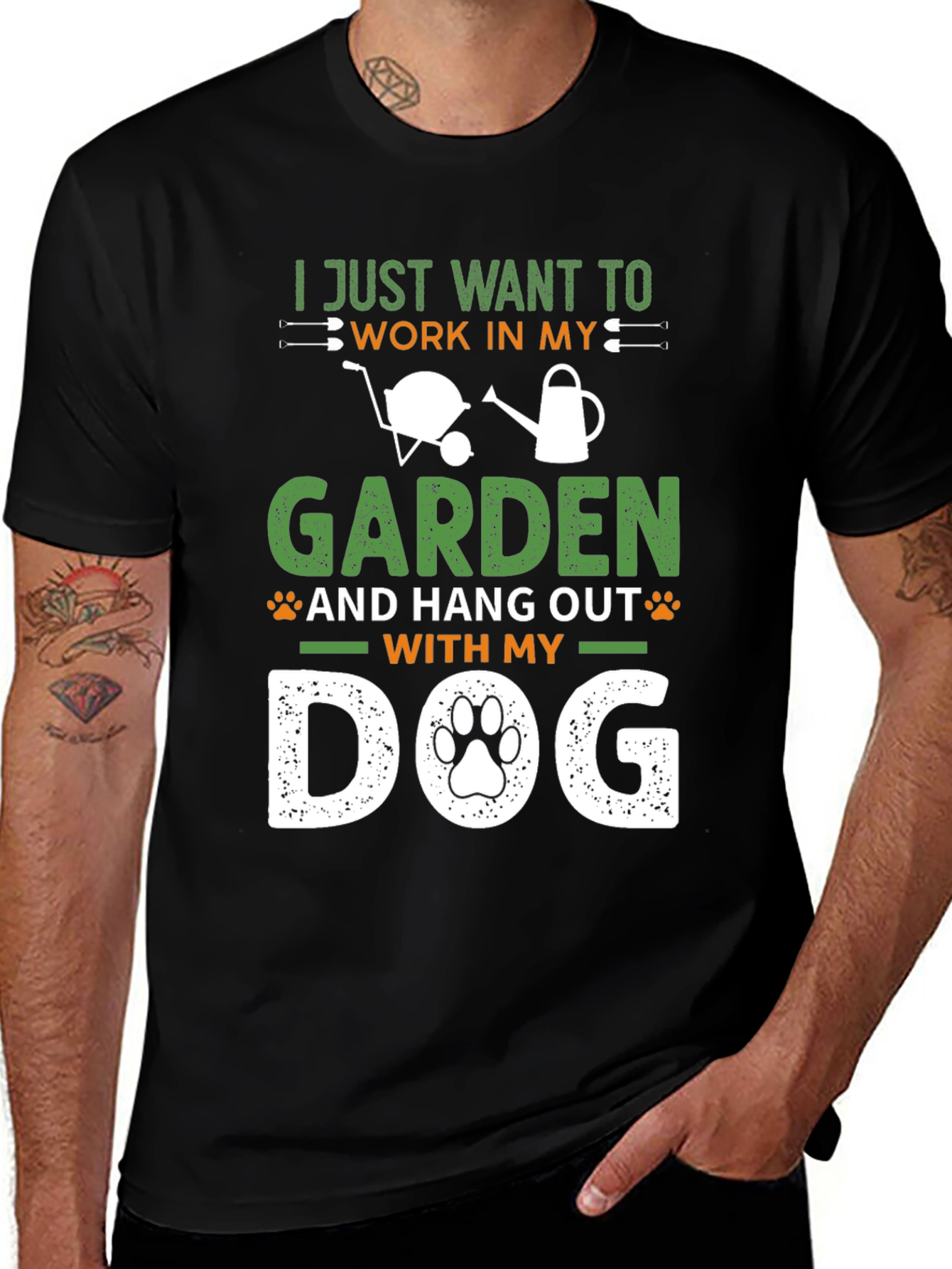 Gardening Dog Lover T-Shirt