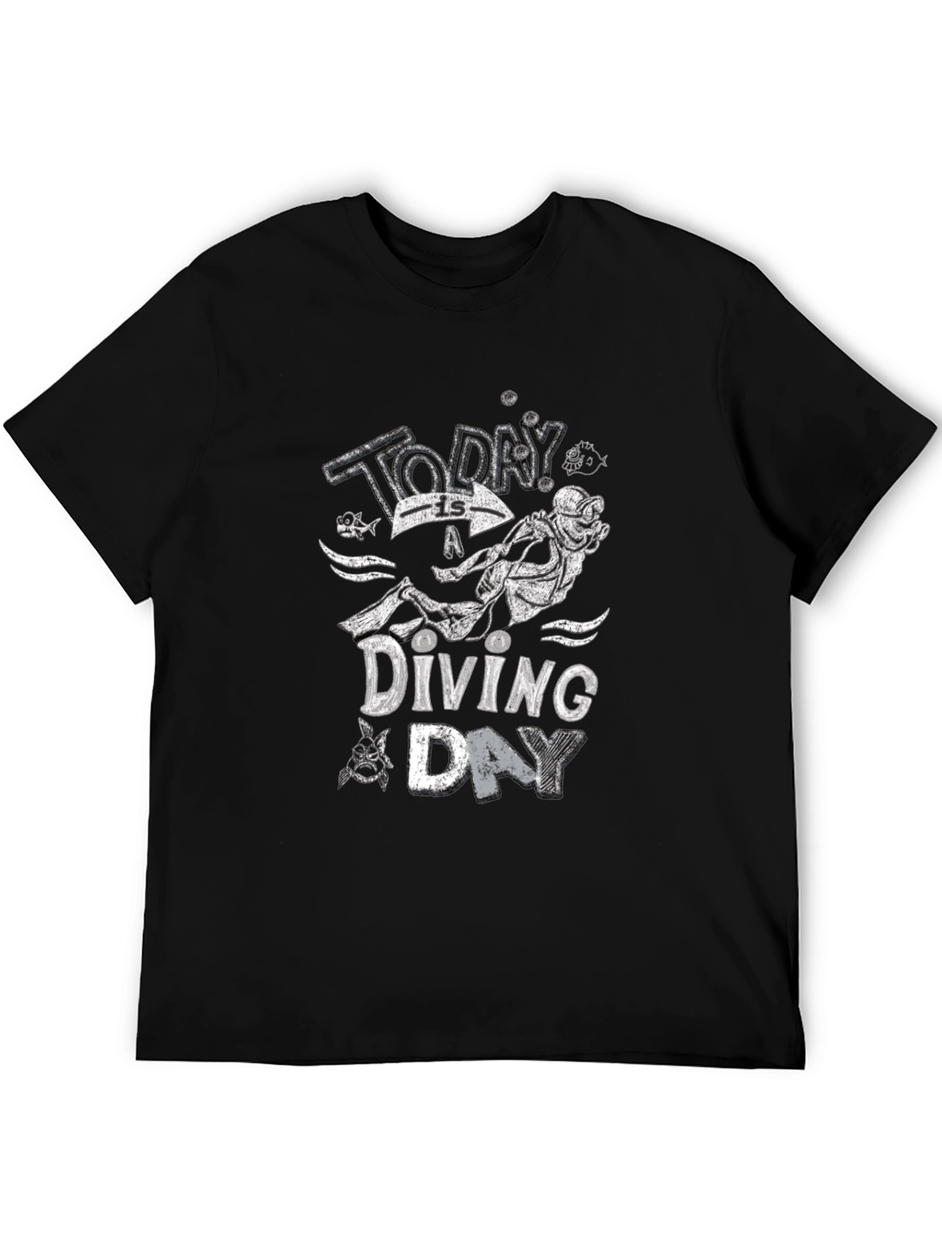 Today is a Diving Day Graphic T-Shirt