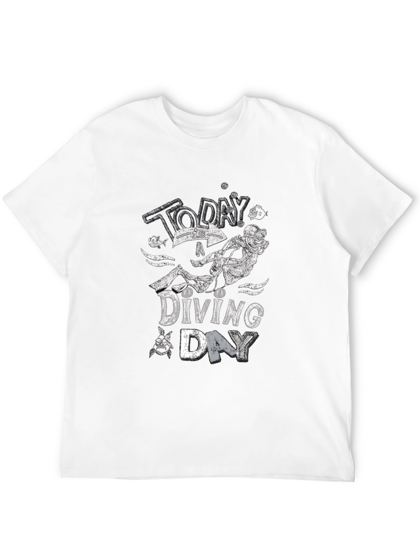 Today is a Diving Day Graphic T-Shirt