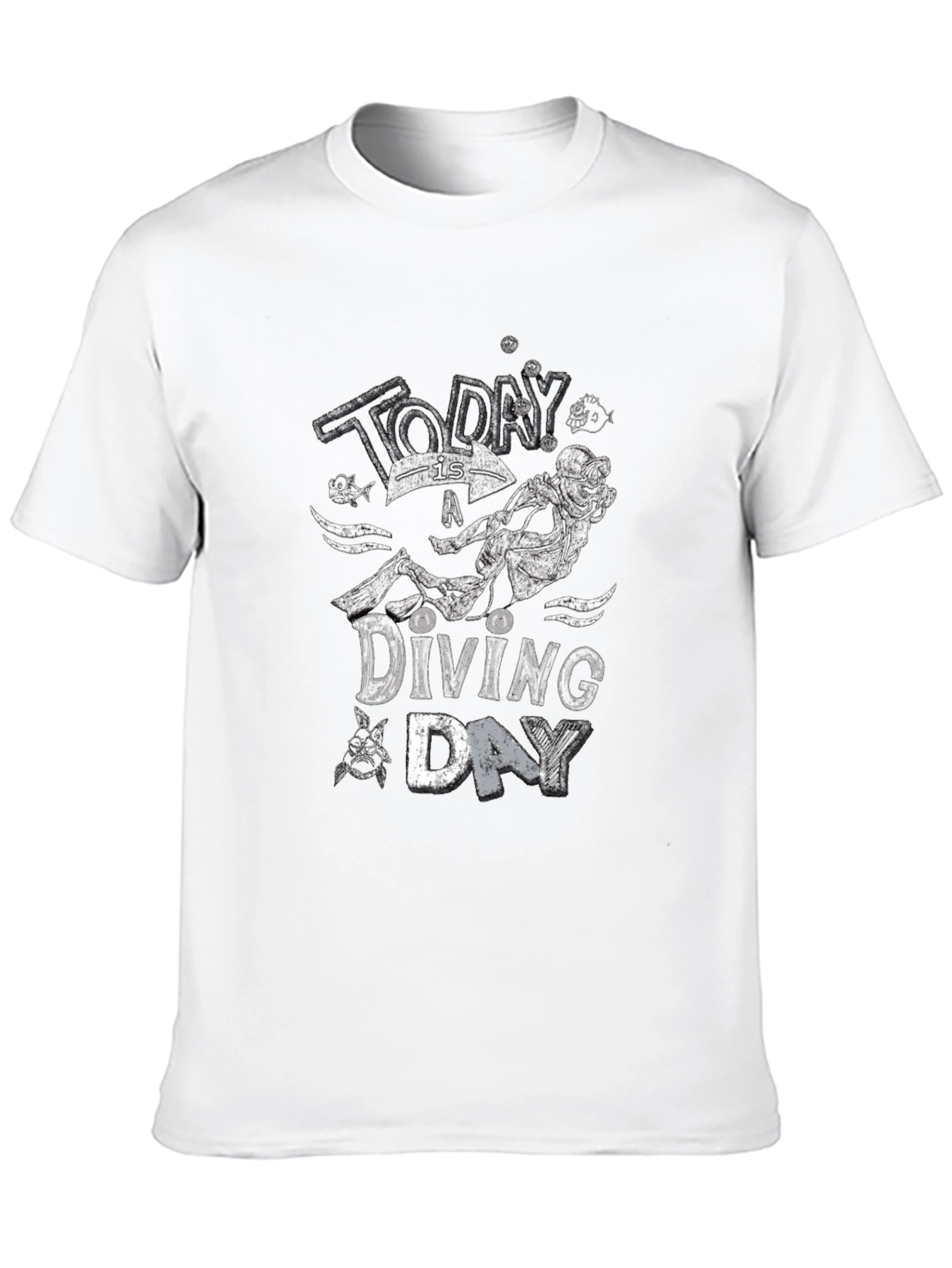 Today is a Diving Day Graphic T-Shirt