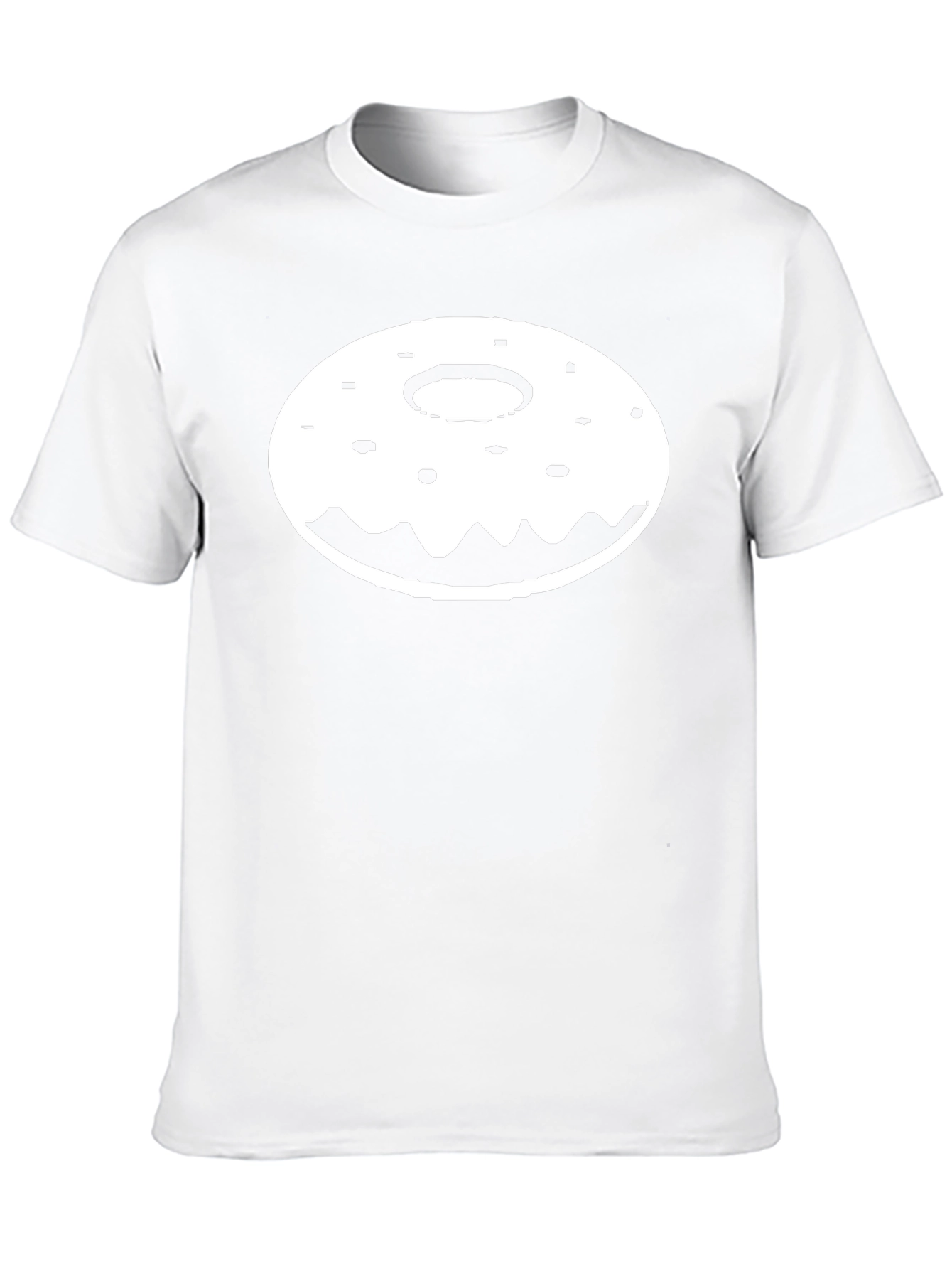 Donut Graphic Tee - Unisex Black T-Shirt
