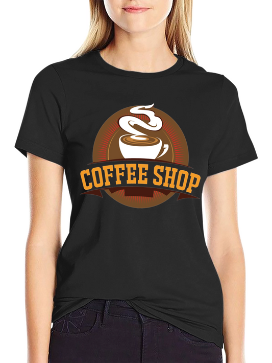 Coffee Shop T-Shirt - Brewed Style