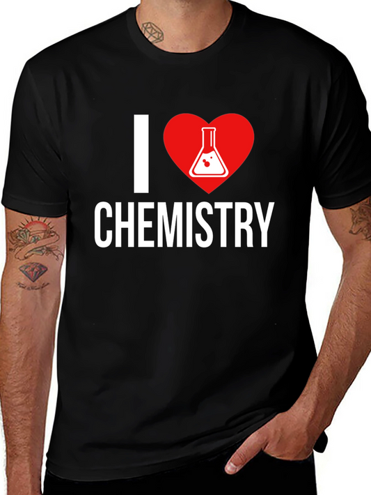 I Heart Chemistry T-Shirt - Science Lover Tee