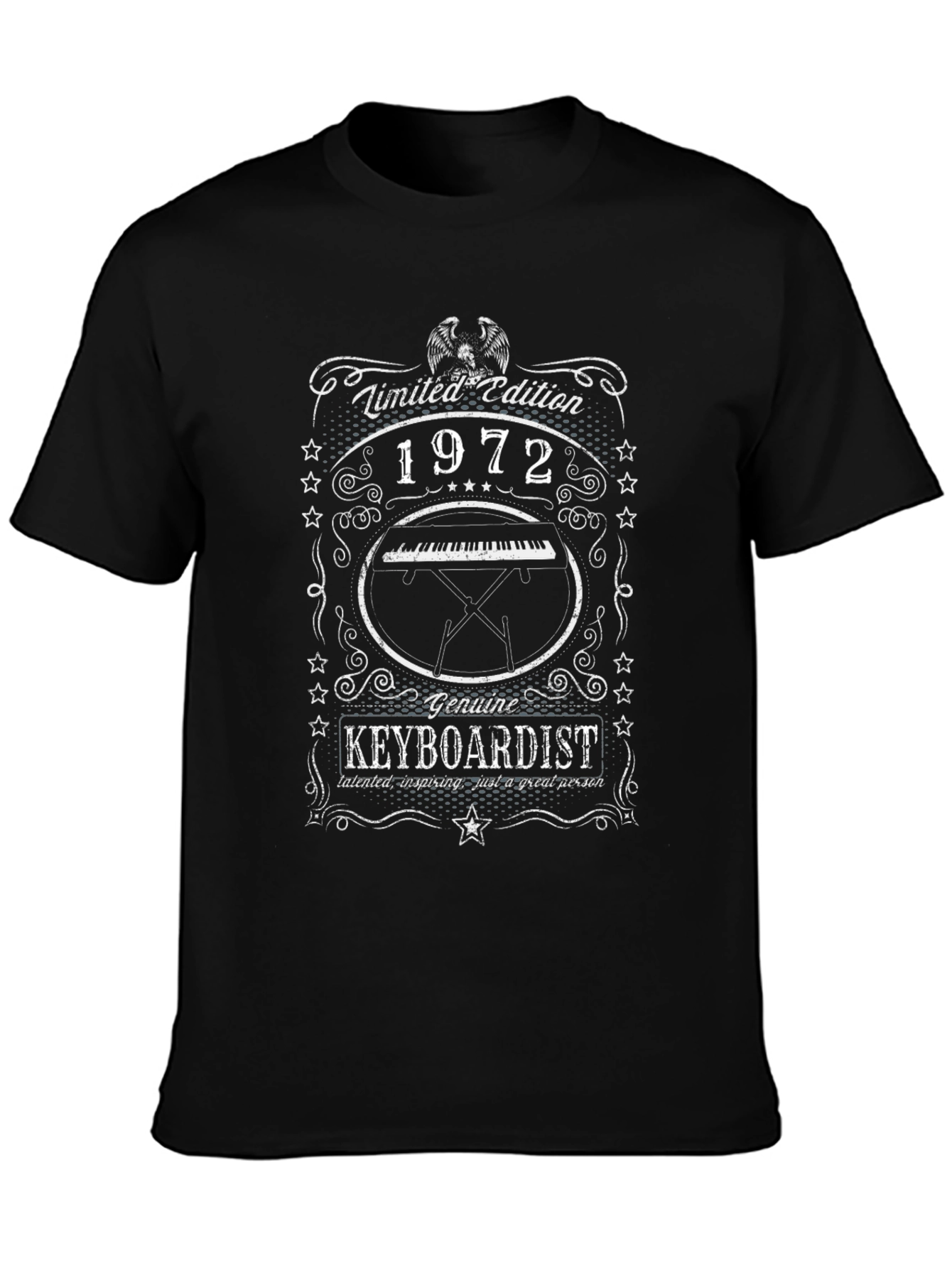 Limited Edition 1972 Keyboardist T-Shirt