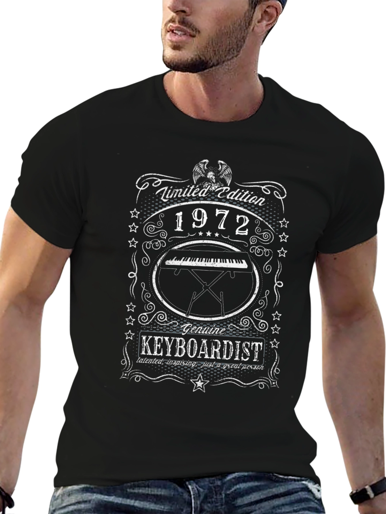 Limited Edition 1972 Keyboardist T-Shirt