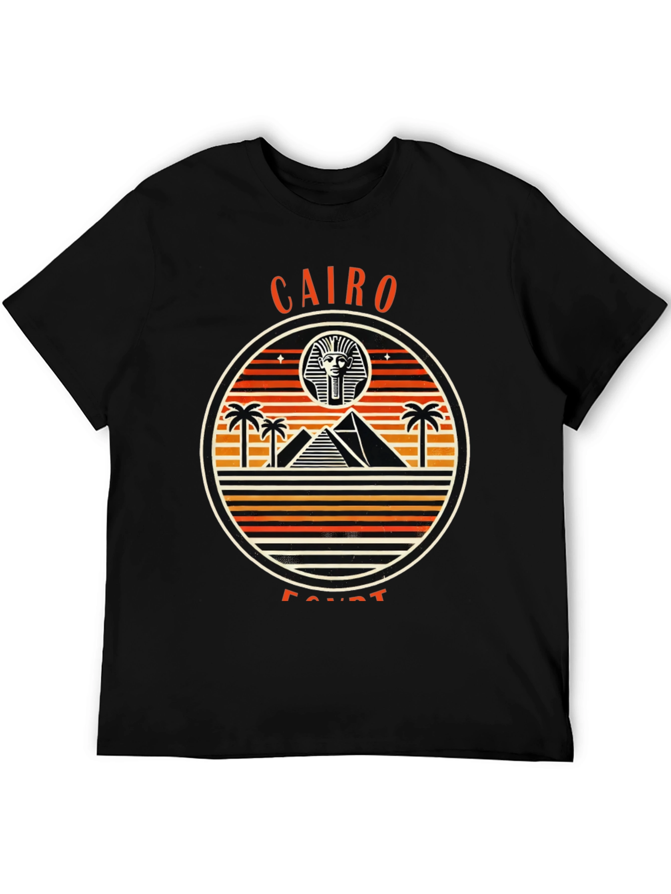 Cairo Egypt Graphic Tee - Black T-Shirt