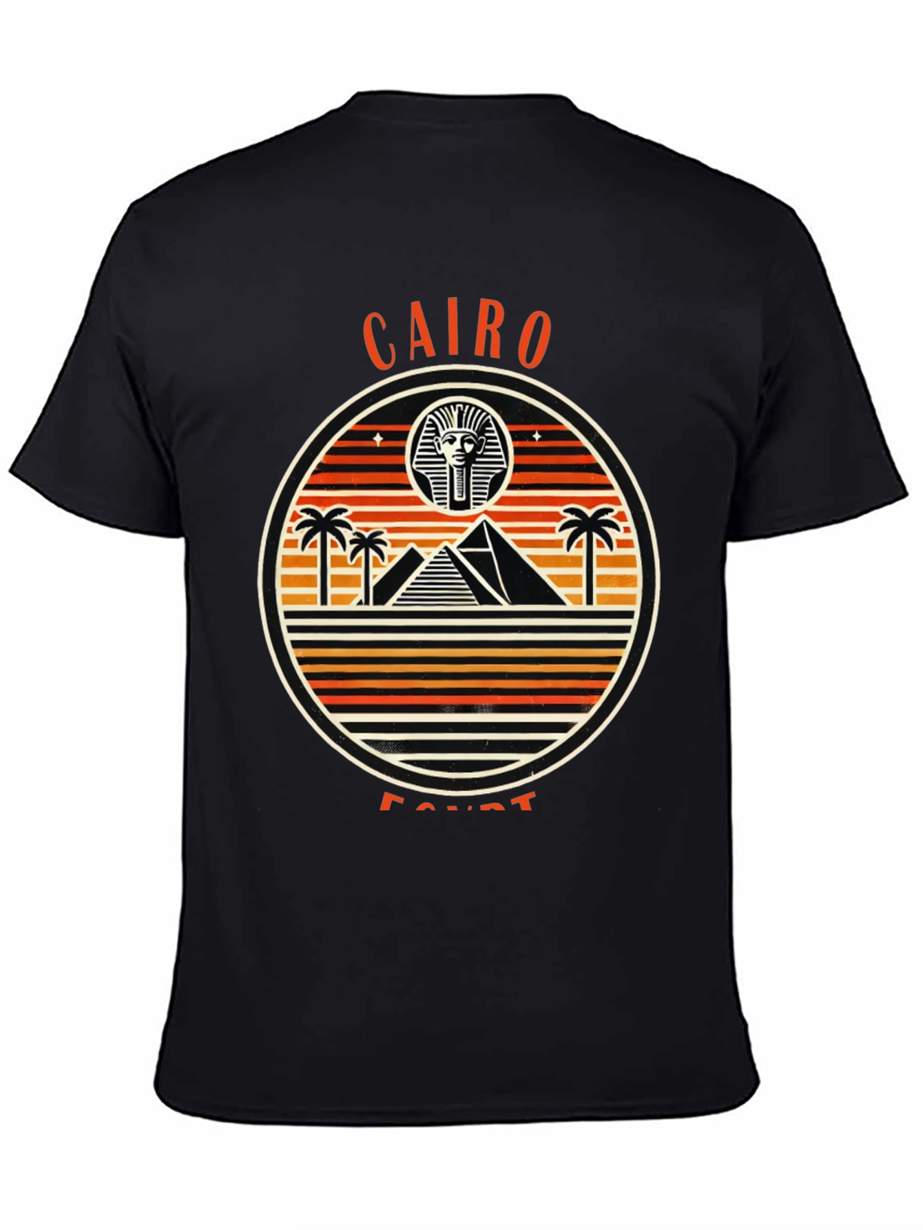 Cairo Egypt Graphic Tee - Black T-Shirt