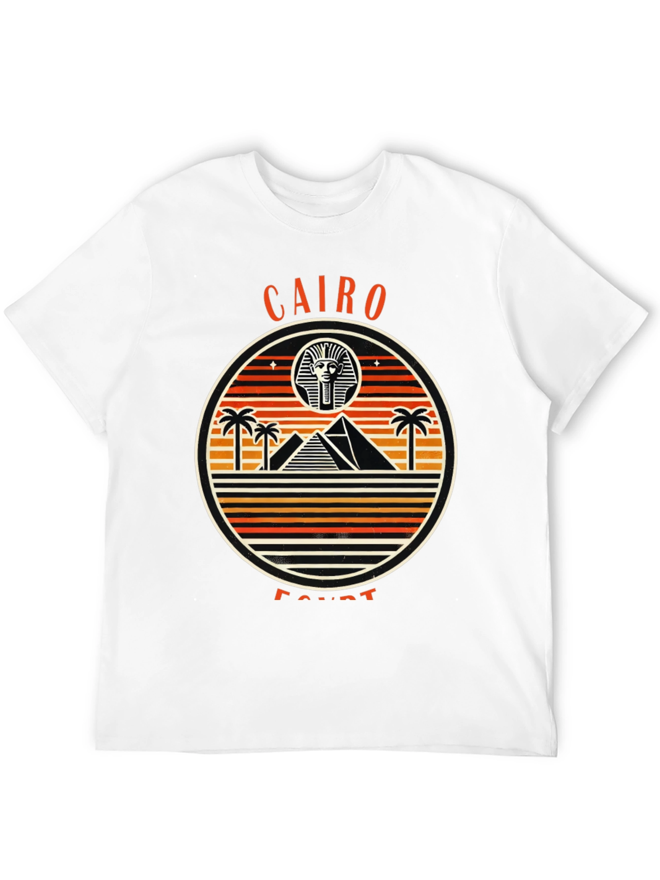 Cairo Egypt Graphic Tee - Black T-Shirt