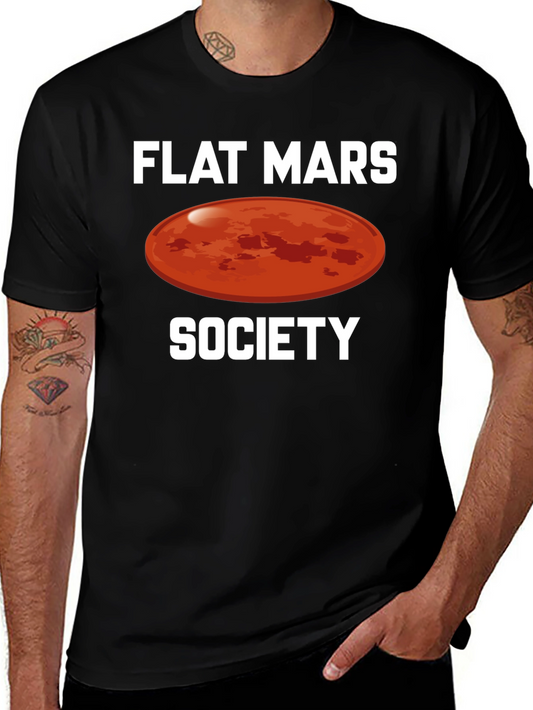 Flat Mars Society Graphic T-Shirt