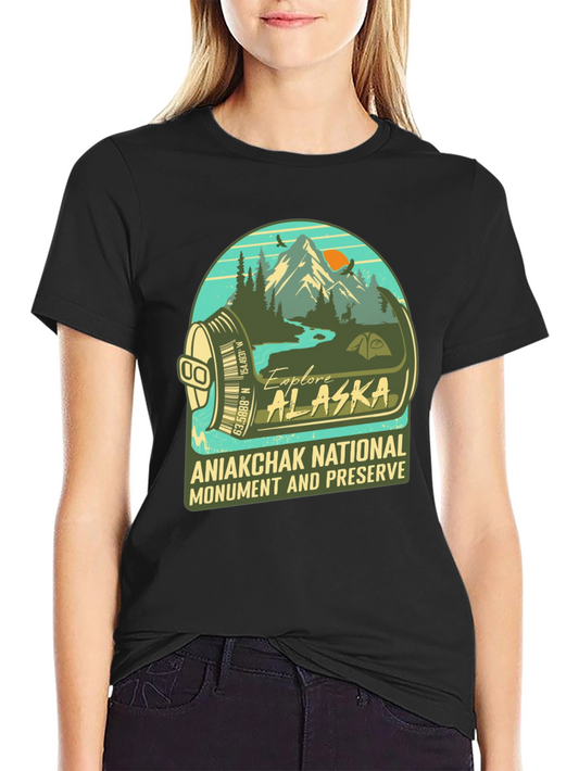 Aniakchak National Park Explore Alaska Graphic Tee