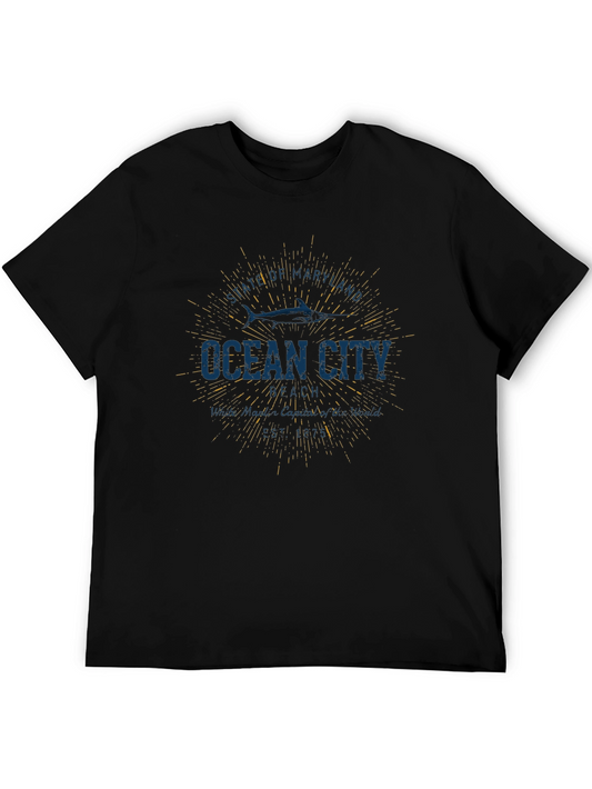 Ocean City T-Shirt - Vintage Style Graphic Tee